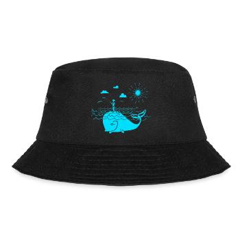 SUP - Bucket Hat - Schwarz - Vorne - Lela (165cm)
