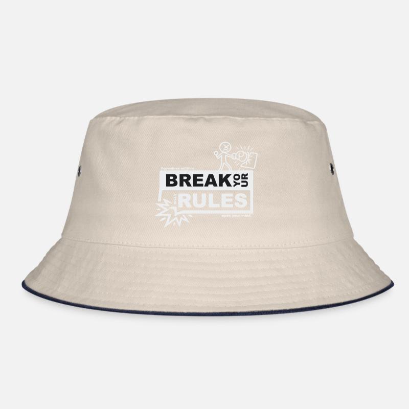 Break your silly rules - frameless edition Bucket Hat