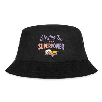 Anime-hausmensch Cuddly Weeb - Bucket Hat - black - Front - Lela (165cm)