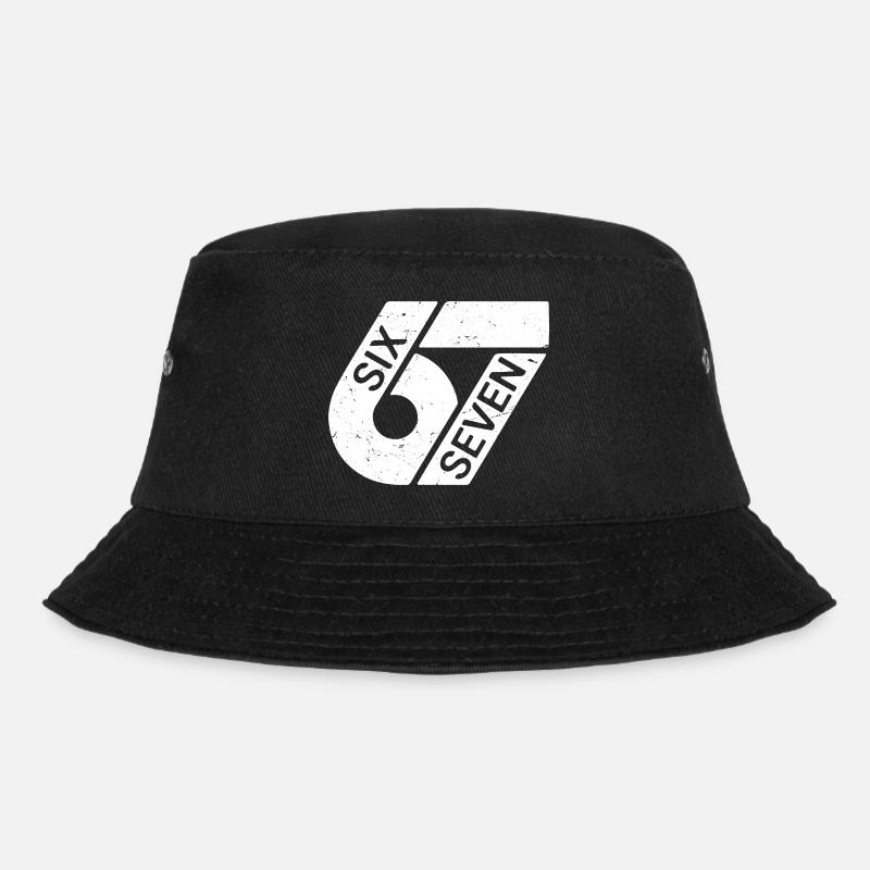 Six Seven Meme - Bucket Hat - Schwarz