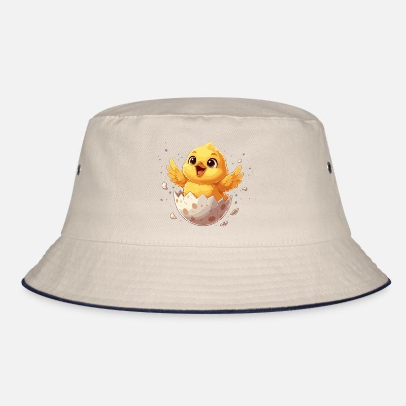Chicks from the Egg – Happy Departure Bucket Hat