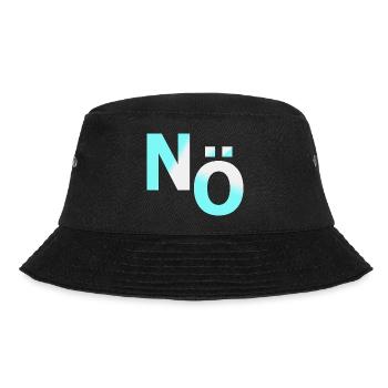 Nö Nein Dagegen Demo - Bucket Hat - Schwarz - Vorne - Lela (165cm)