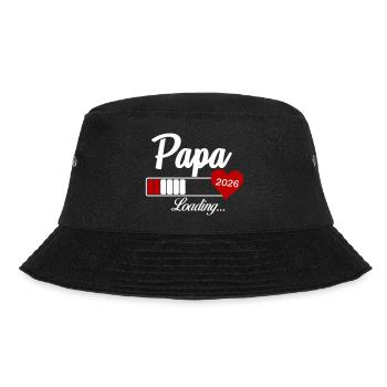 Papa Loading 2026 - Bucket Hat - black - Front - Lela (165cm)