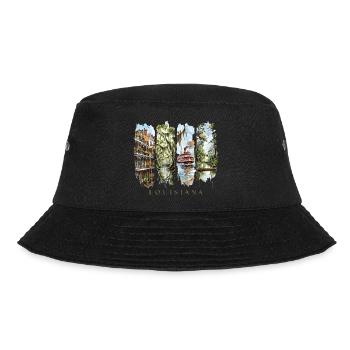 Louisiana Vacation Travel – Bayou & New Orleans - Bucket Hat - black - Front - Lela (165cm)