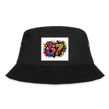 Royal 67 Color Explosion - Bucket Hat - black - Front - Lela (165cm)
