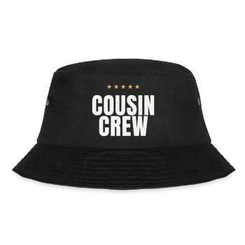 Cousin Crew Cousins Family Matching Reunion - Bucket Hat - black - Front - Lela (165cm)