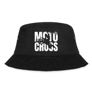 Moto Cross - Bucket Hat - Schwarz - Vorne - Lela (165cm)