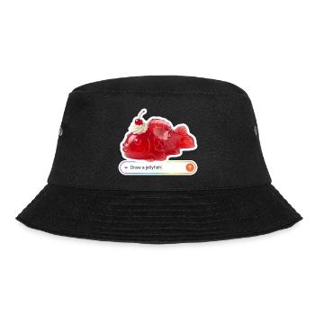 NOAI Quallen - Bucket Hat - Schwarz - Vorne