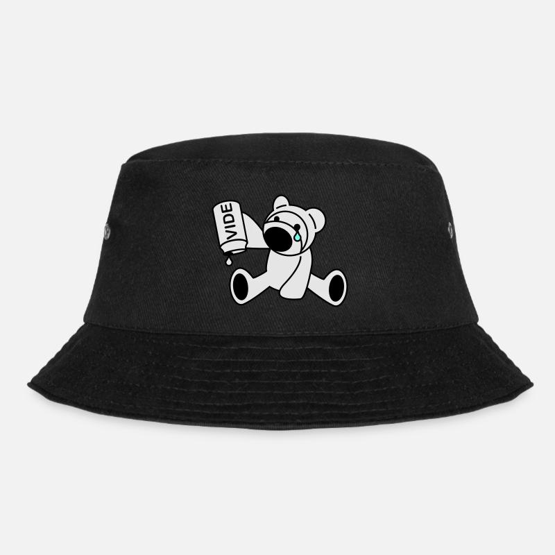 Bärenjunge - Bucket Hat - Schwarz