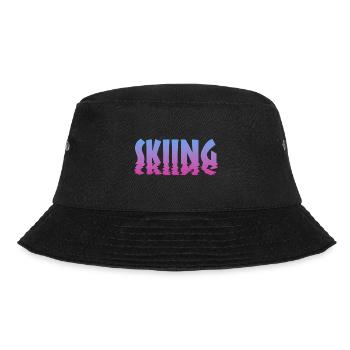 Skiing - Bucket Hat - Schwarz - Vorne - Lela (165cm)