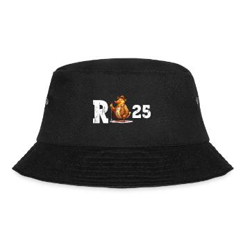 Pension 2025 Duck Pensioner Retired Funny - Bucket Hat - black - Front - Lela (165cm)