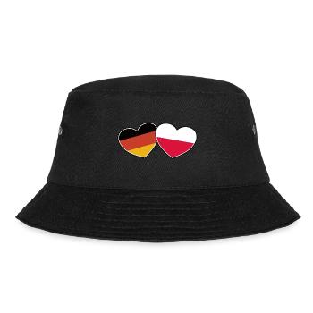 German Polish Friendship - Gift - Bucket Hat - black - Front - Lela (165cm)