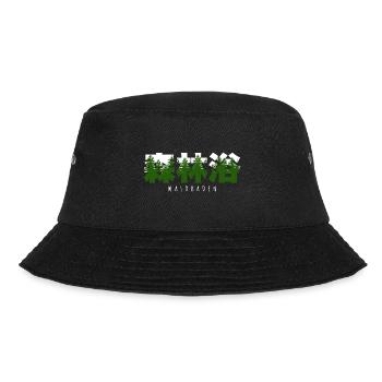 Shinrin yoku - Waldbaden - Waldmeditation - Bucket Hat - Schwarz - Vorne - Lela (165cm)