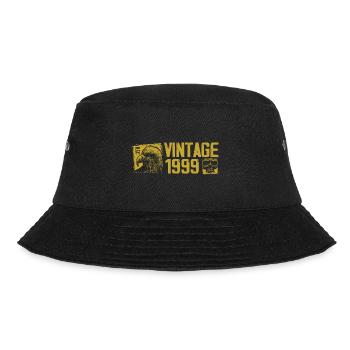 Vintage 1999 Retro Anniversary Gift 1999 - Bucket Hat - black - Front - Lela (165cm)