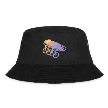 Biker - Bucket Hat - Schwarz - Vorne - Lela (165cm)