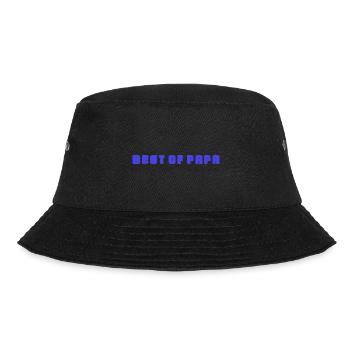 FROHER VATERTAG. PAPA. VATERTAG. VATER - Bucket Hat - Schwarz - Vorne - Lela (165cm)