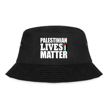 palestinian lives matter - Bucket Hat - Schwarz - Vorne - Lela (165cm)