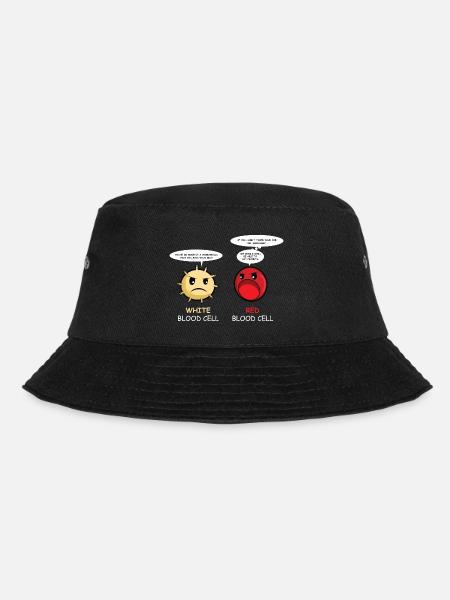 essen Erdnüsse Erdnuss-Liebhaber Geschenk - Bucket Hat - Schwarz