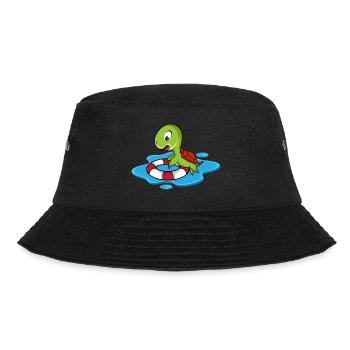 Turtle Sea Veterinarians Gift - Bucket Hat - black - Front - Lela (165cm)