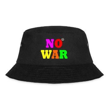 No war - Bucket Hat - black - Front - Lela (165cm)