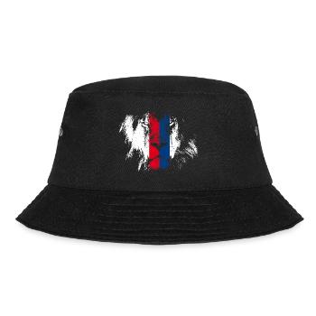 Löwe von Lyon. Frankreich - Bucket Hat - Schwarz - Vorne - Lela (165cm)