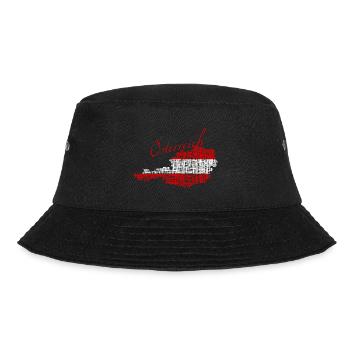 Österreich - Bucket Hat - Schwarz - Vorne - Lela (165cm)