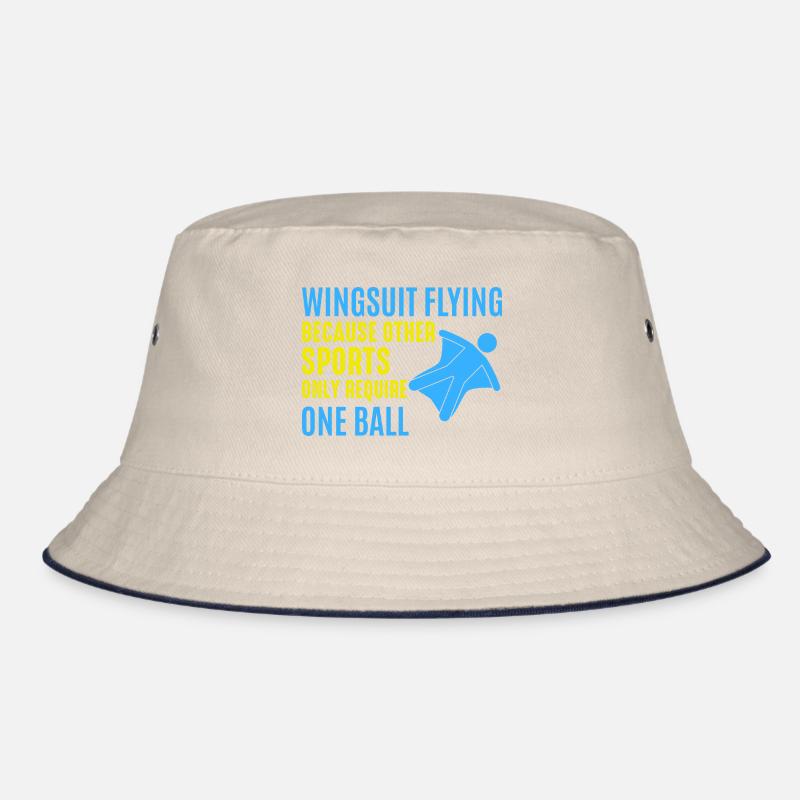 Wingsuit flying Base Jumping Skydiving Wingsuiting Bucket Hat