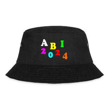 Abi 2024 - Bucket Hat - Schwarz - Vorne - Lela (165cm)