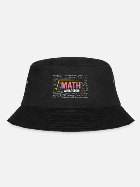 Math Whisperer. University Professor Poison - Bucket Hat - black