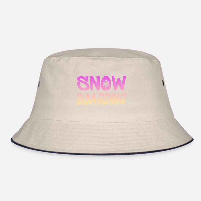 snowboarding Bucket Hat