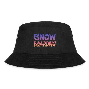 snowboarding - Bucket Hat - Schwarz - Vorne - Lela (165cm)