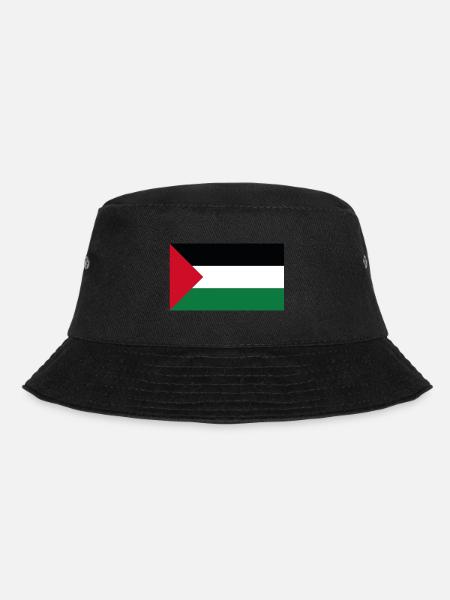 Drapeau de la Palestine - Bob - noir
