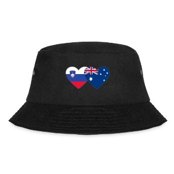Slovénie Australie Drapeau Coeur - Bob - noir - Devant - Lela (165cm)