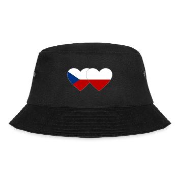 République tchèque Pologne Drapeau large - Bob - noir - Devant - Lela (165cm)