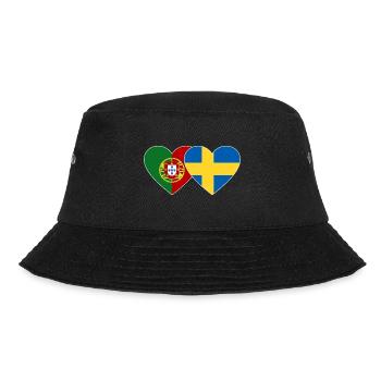 Portugal Suède Flag Coeur - Bob - noir - Devant - Lela (165cm)