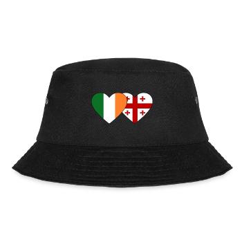 Irlande Géorgie Flag Heart - Bob - noir - Devant - Lela (165cm)