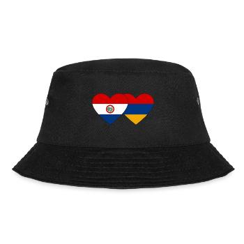 République dominicaine Arménie Flag Coeur - Bob - noir - Devant - Lela (165cm)