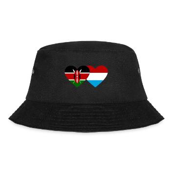 Kenya Luxembourg Flag Heart - Bob - noir - Devant - Lela (165cm)