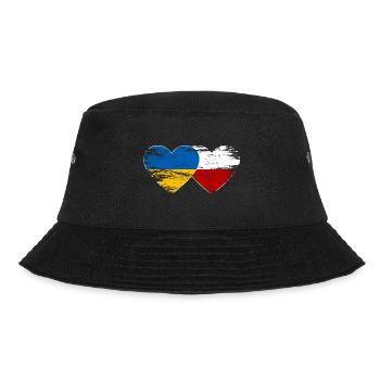 Ukraine Pologne drapeau coeur utilisé - Bob - noir - Devant - Lela (165cm)