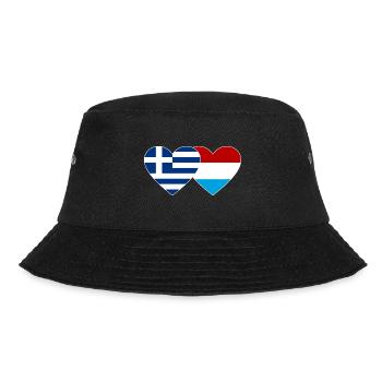 Grèce Drapeau luxembourgeois coeur utilisé - Bob - noir - Devant - Lela (165cm)