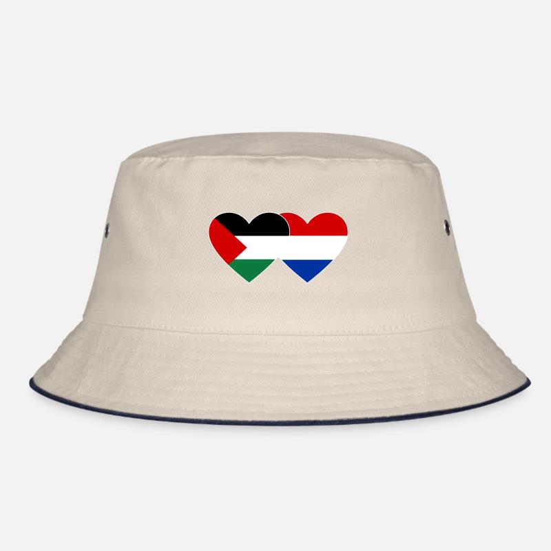 Palestine Hollande drapeau coeur Bob