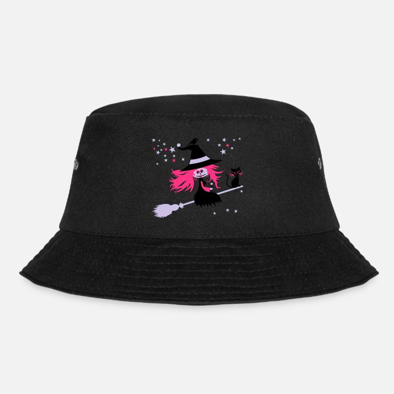 Hexe - Bucket Hat - Schwarz
