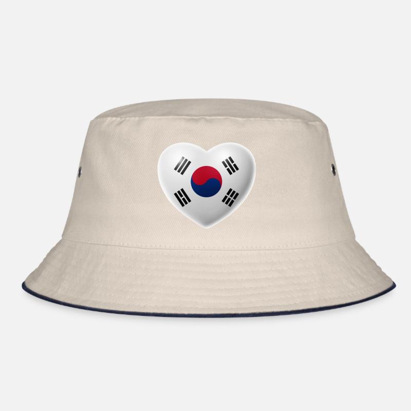 Herz (Südkorea / Daehan Minguk) Bucket Hat