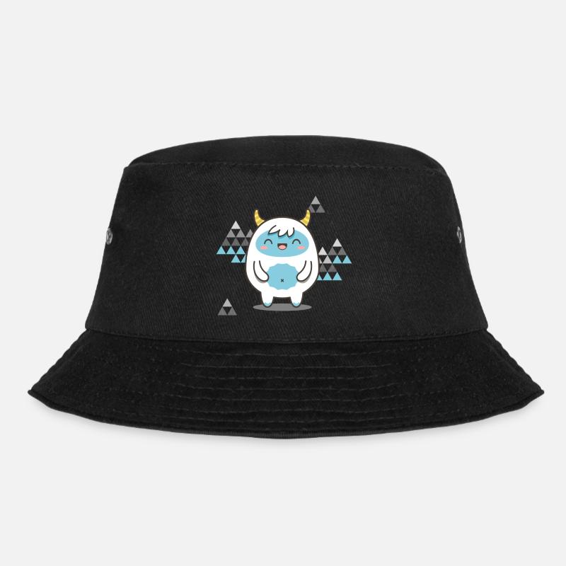 Kawaii Jeti 2 - Bucket Hat - Schwarz