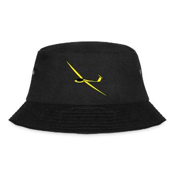 segelflugzeug asw27 - Bucket Hat - Schwarz - Vorne - Lela (165cm)