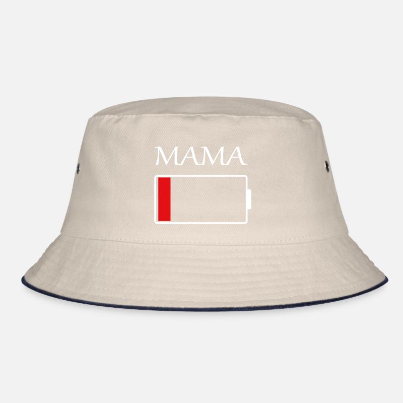 Mama Akku leer Bucket Hat