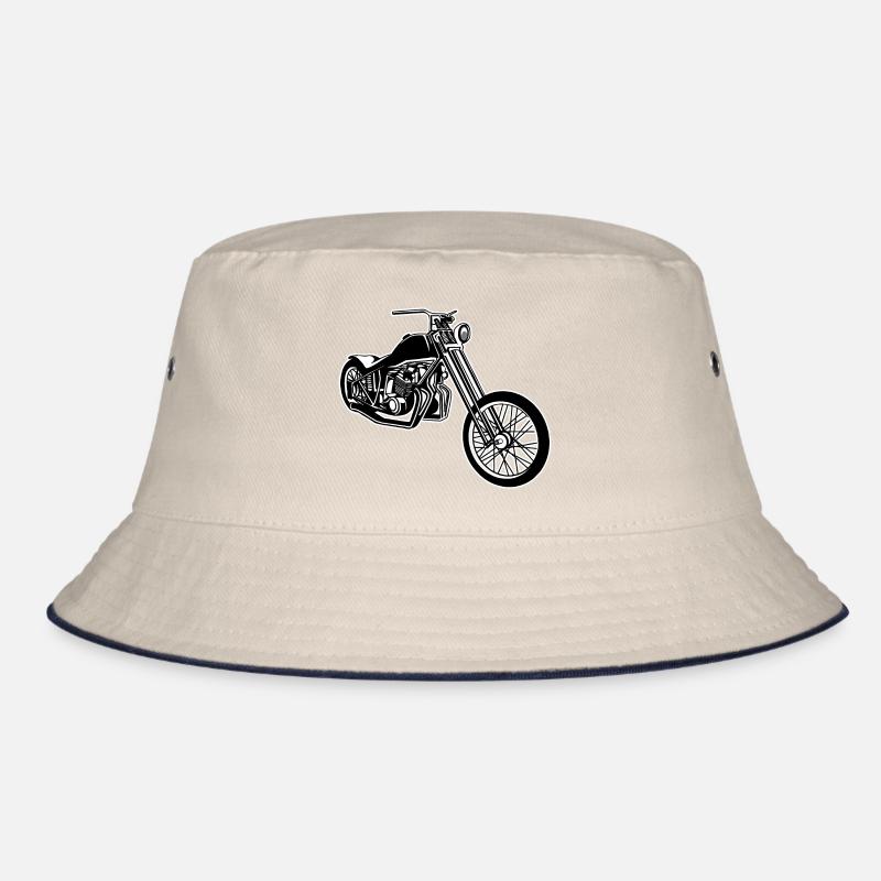 Chopper / moto bobber 01_schwarz blanc Bob