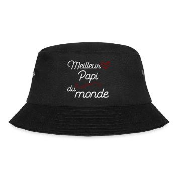 Meilleur papi t-shirt cadeau papy - Bob - noir - Devant - Lela (165cm)