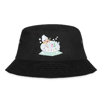 bath bath bathtub bathtub shower shower6 - Bucket Hat - black - Front - Lela (165cm)