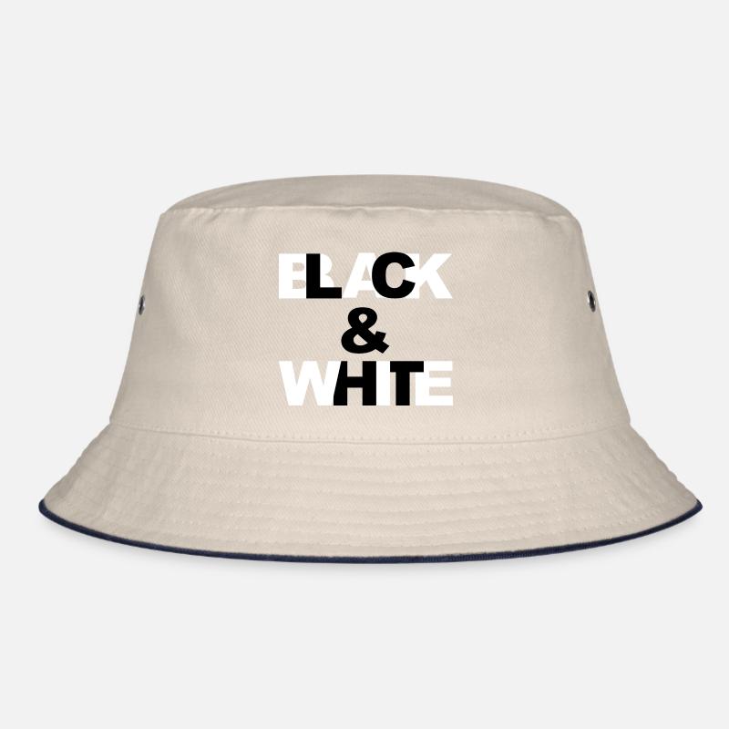 Black & White Bucket Hat
